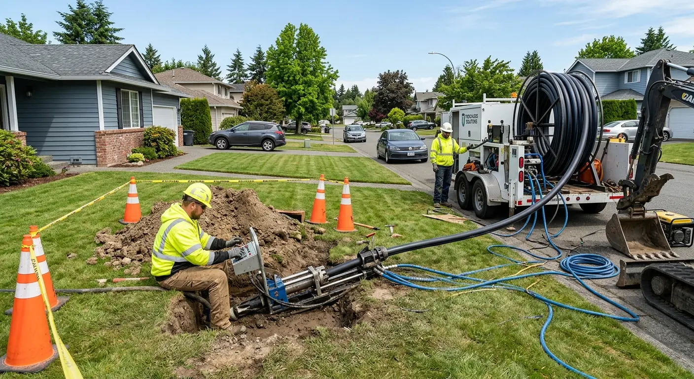 Sewer Line Repair in Camas, WA